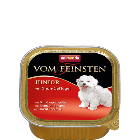 Vom Feinsten Junior Gericht mit Rind und Geflügel 150g - ANIMONDA