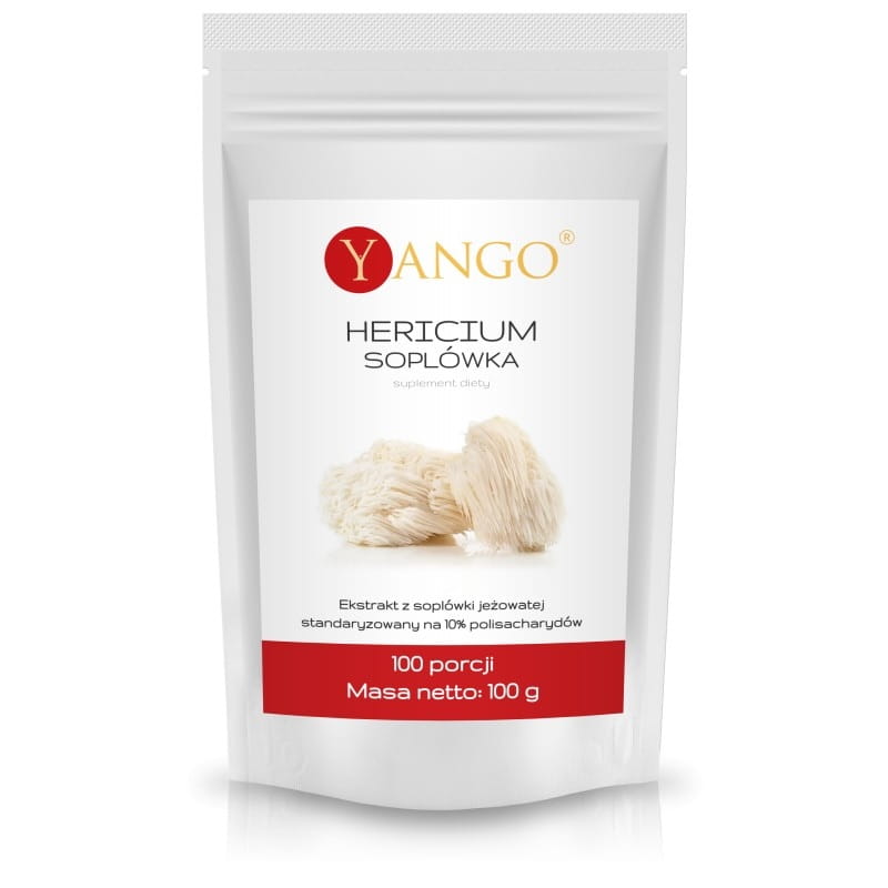 Hericium-Extrakt 10 % Polysaccharide 100 g YAGO