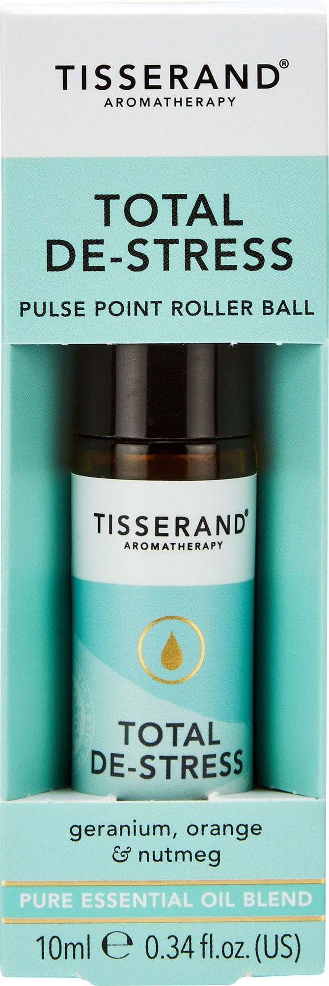 Total Destress pulse point roller 10 ml TISSERAND – MarktBio.com