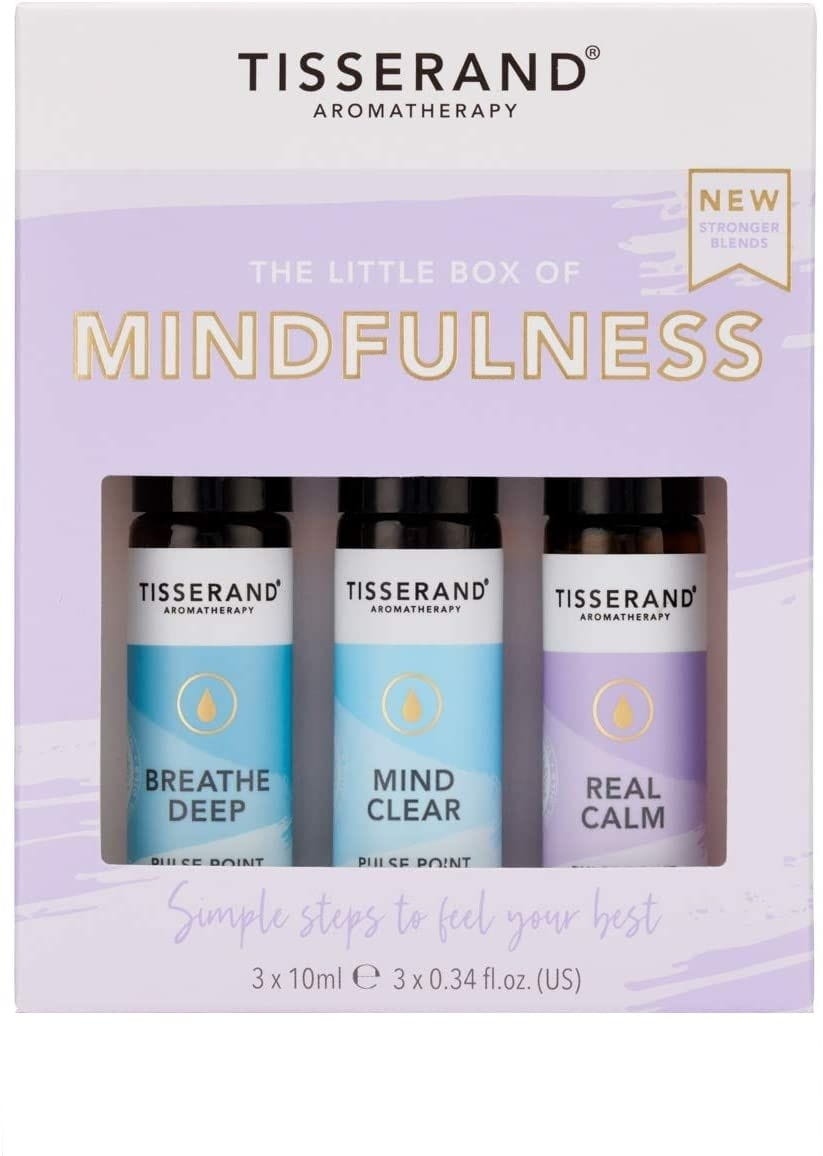 Den lille mindfulnessæske æteriske olier roll-on til afslapning 3 x 10 ml TISSERAND