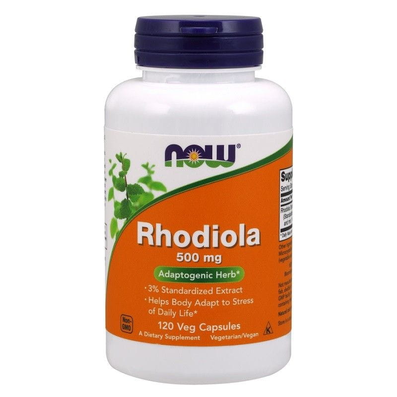 Rhodiola rosea Rhodiola rosea 500 MG 120 capsules NOW FOODS