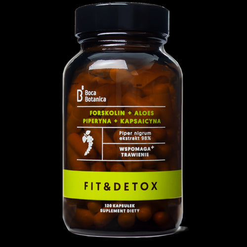 Forskolin Aloe Piperin Capsaicin 120 แคปซูล BOCA BOTANICA