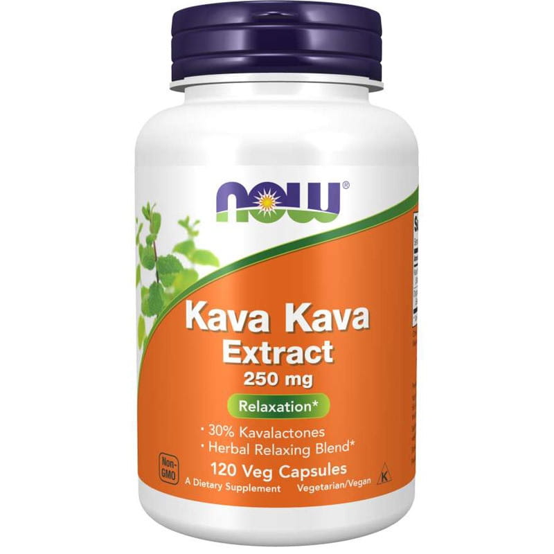 Kava-Kava-Uute 120 Kapselia NOW FOODS

