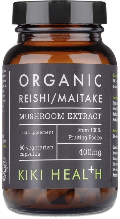 Reishi / Maitake houbový extrakt 60 KIKI HEALTH kapslí