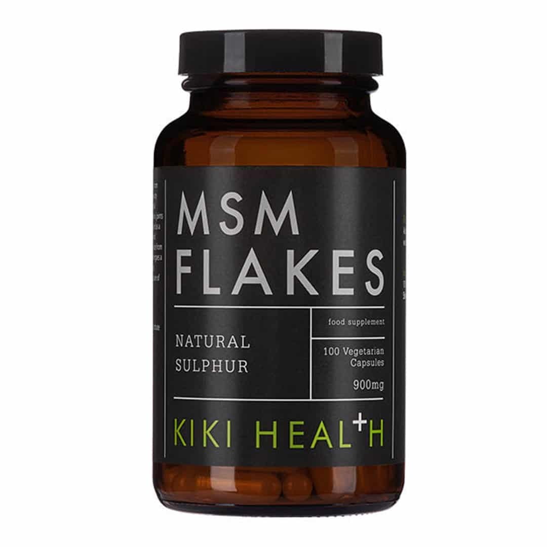 Copos de MSM Metilsulfonilmetano 100 cápsulas KIKI HEALTH