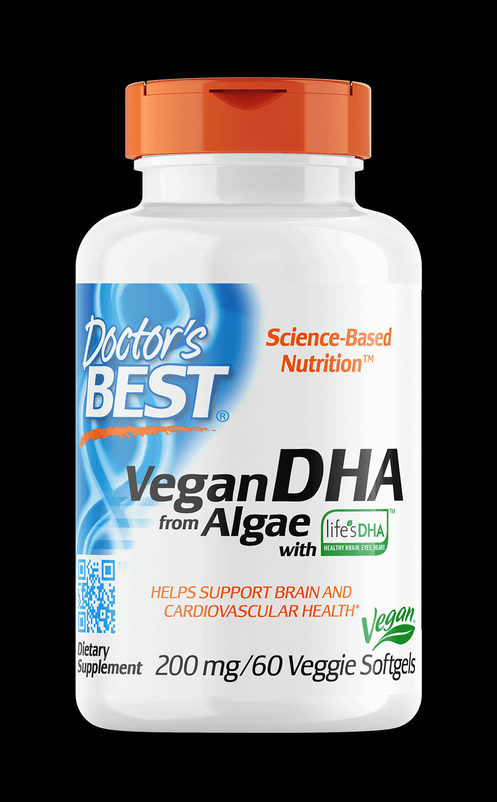 Vegan DHA from algae 60 capsules DOCTOR'S BEST