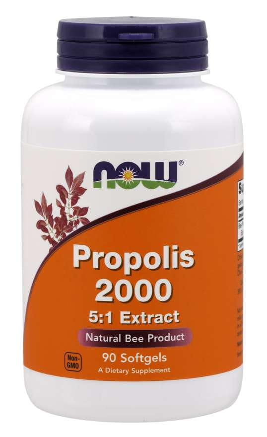 Propolis 2000 Extract 5:1 90 Capsules NOW FOODS