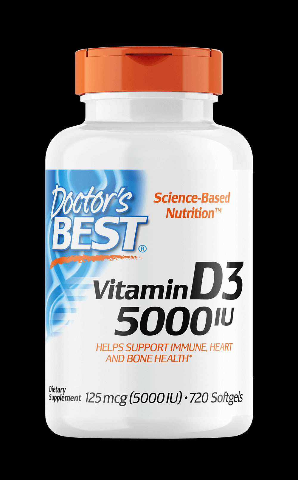 Vitamin D3 5000 IE 125 mcg 720 Viên nang DOCTOR'S BEST