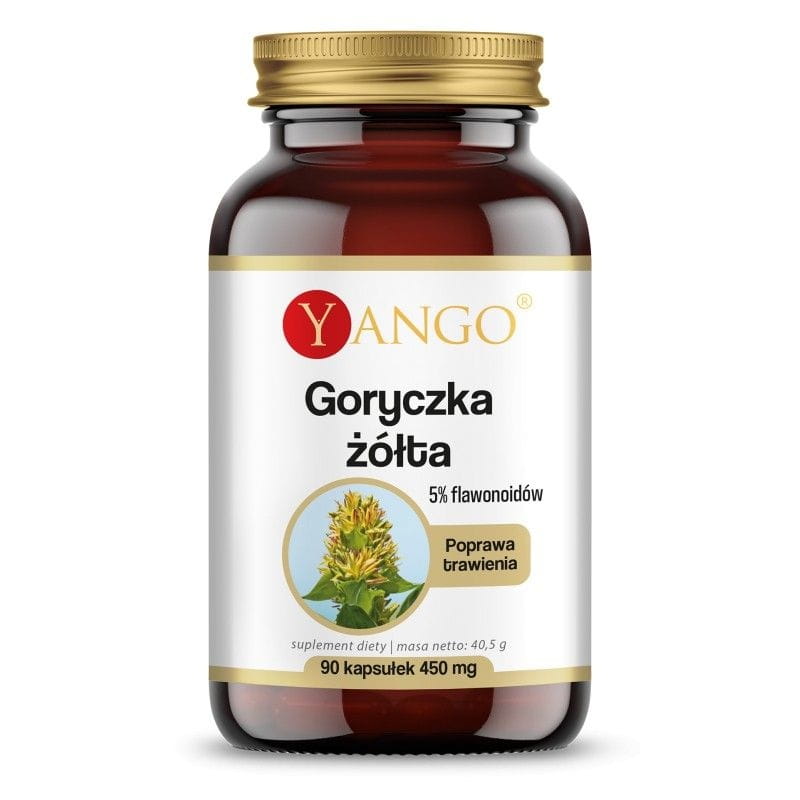 Gelbe Bitterkeit 5% Flavonoide 90 Kapseln YANGO