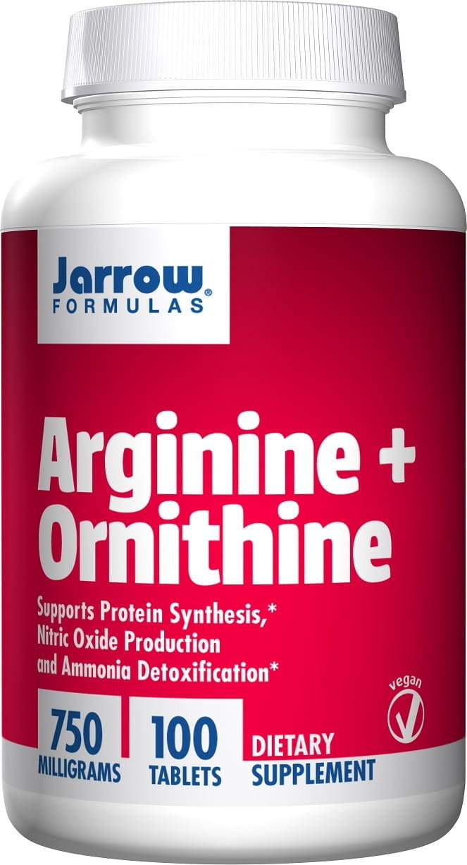 Arginin + Ornithin 100 Tabletten JARROW-FORMELN