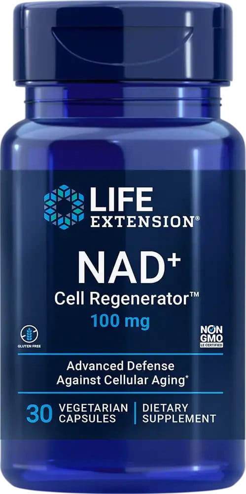 Nad + Zellregenerator 100 MG 30 Kapsler LEBENSVERLÄNGERUNG