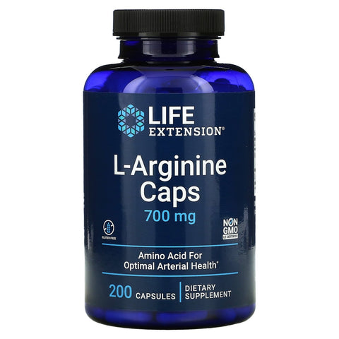 L - Arginin 700 MG 200 Kapseln LEBENSVERLÄNGERUNG