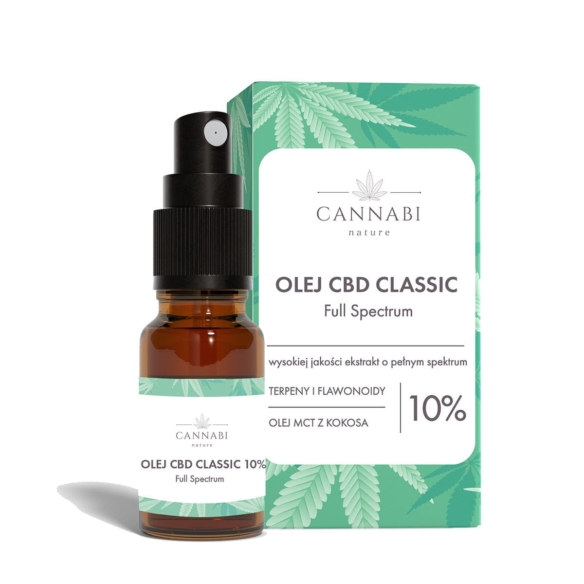 Klasický CBD olej 10% 10ml CANNABI NATURE