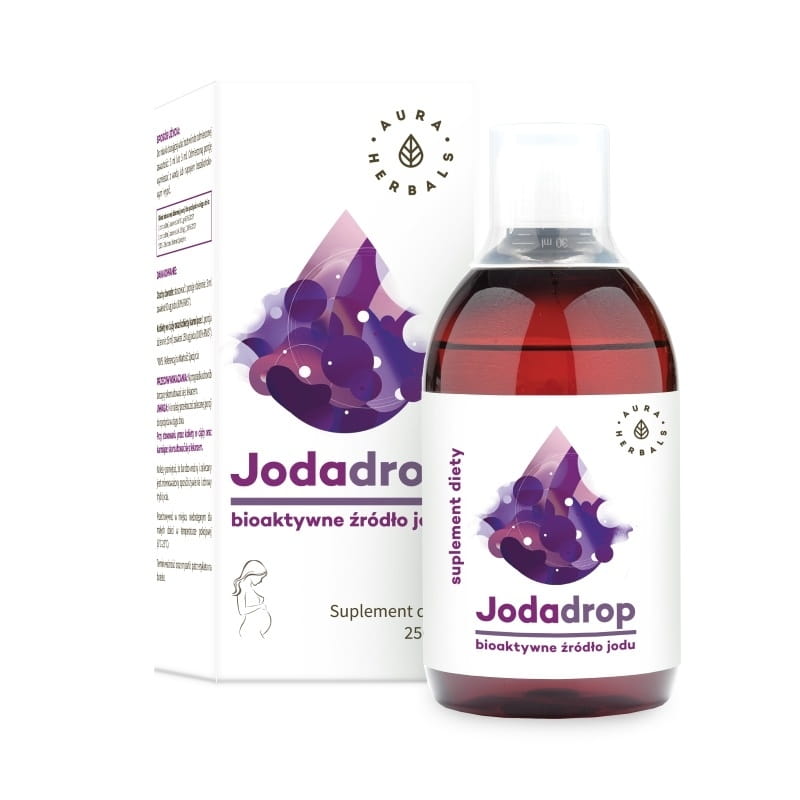 Iodadrope bioaktivní zdroj jódu 250 ml AURA HERBALS
