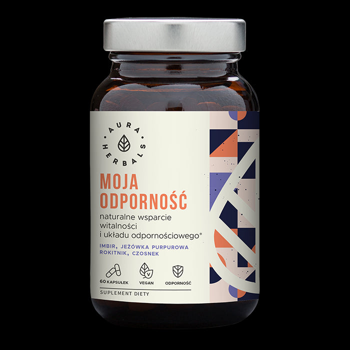 Phức hợp miễn dịch tự nhiên của tôi từ 60 viên nang AURA HERBALS