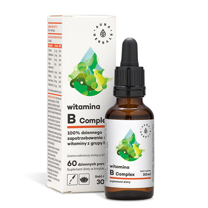 COMPLEXE DE VITAMINE B 30 ml AURA HERBES