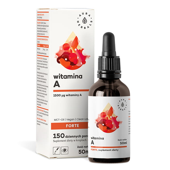 Vitamina A FORTE in gocce da 50 ml AURA HERBALS