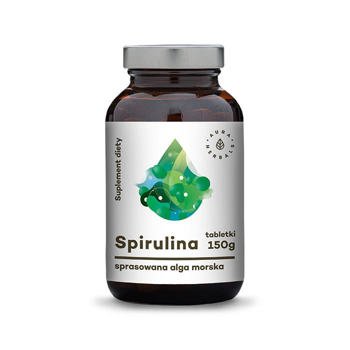 Spirulina 150 g 600 tablet AURA HERBALS
