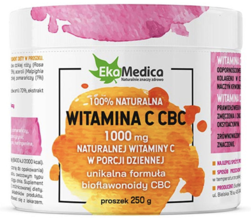 Natürliches Vitamin C 250 g EKAMEDICA