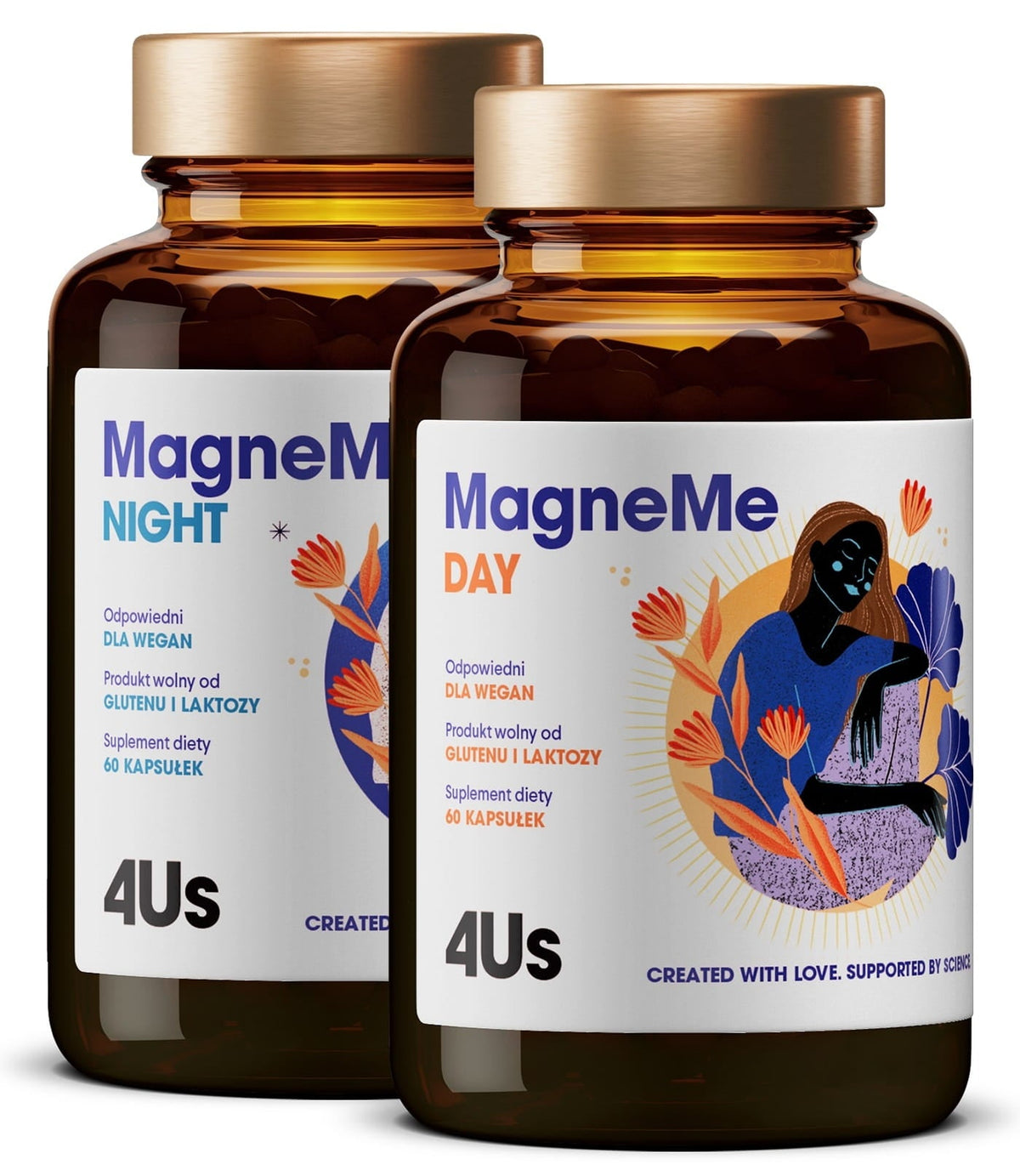 Magneme 60denní kapsle a 60nočních HEALTH-LABS kapslí