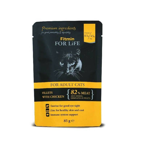 cat For Life Pouch Adult Huhn 85g - FITMIN