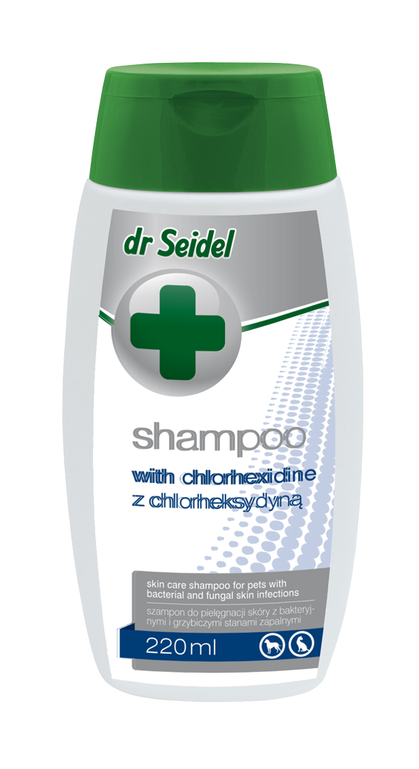 Pflege SHAMPOO mit Chlorhexidin 220ml - DR SEIDEL