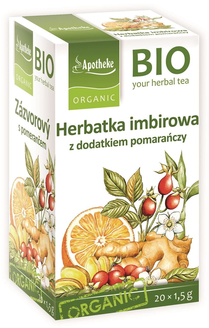 BIO Tee Ingwer - Orange 20 x 15 g - APOTHEKE