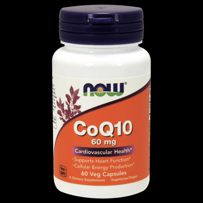 Coenzima Q10 60 MG 60 Cápsulas NOW FOODS
