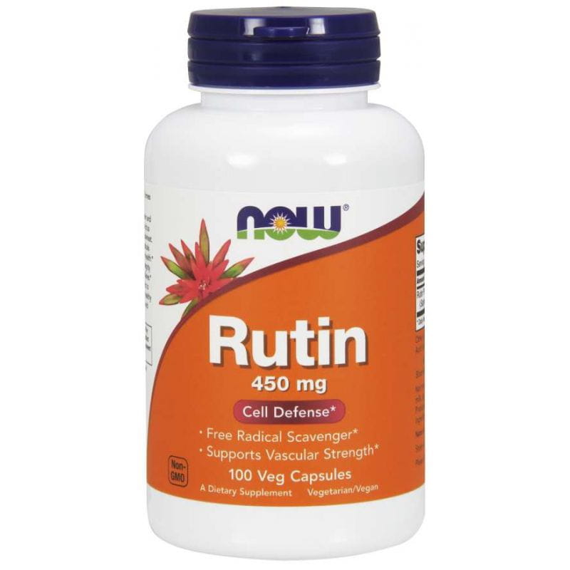Rutna 450 MG 100 Caps NOW FOOD