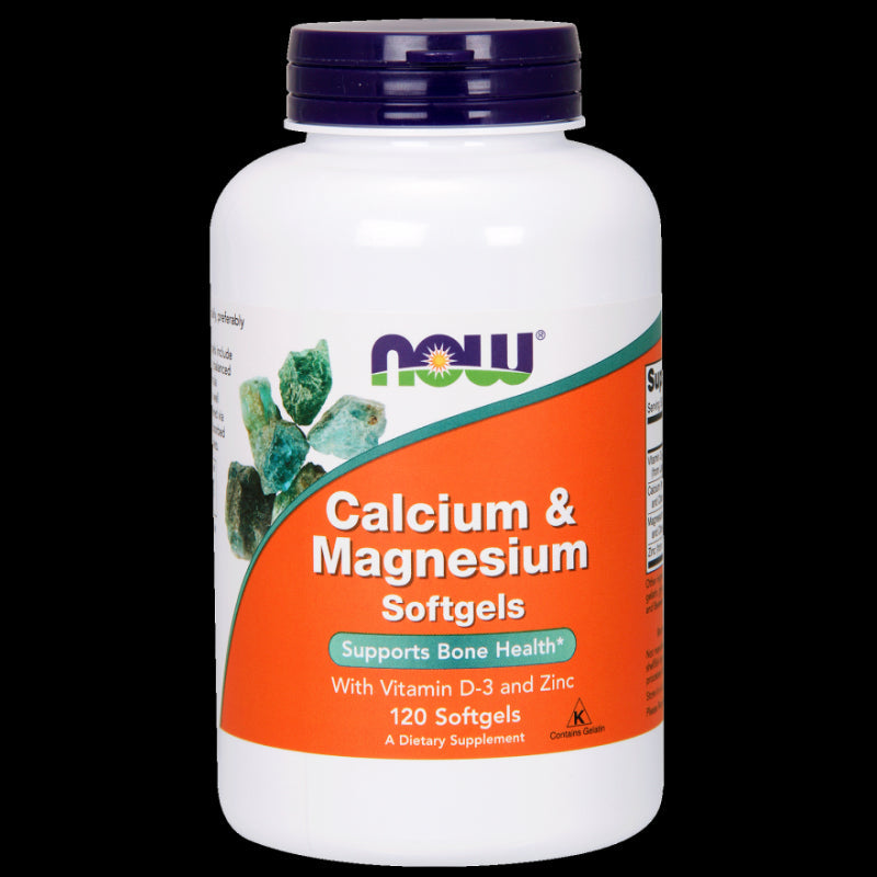 Canxi Magiê Vitamin D3 và Kẽm 120 Viên NOW FOODS
