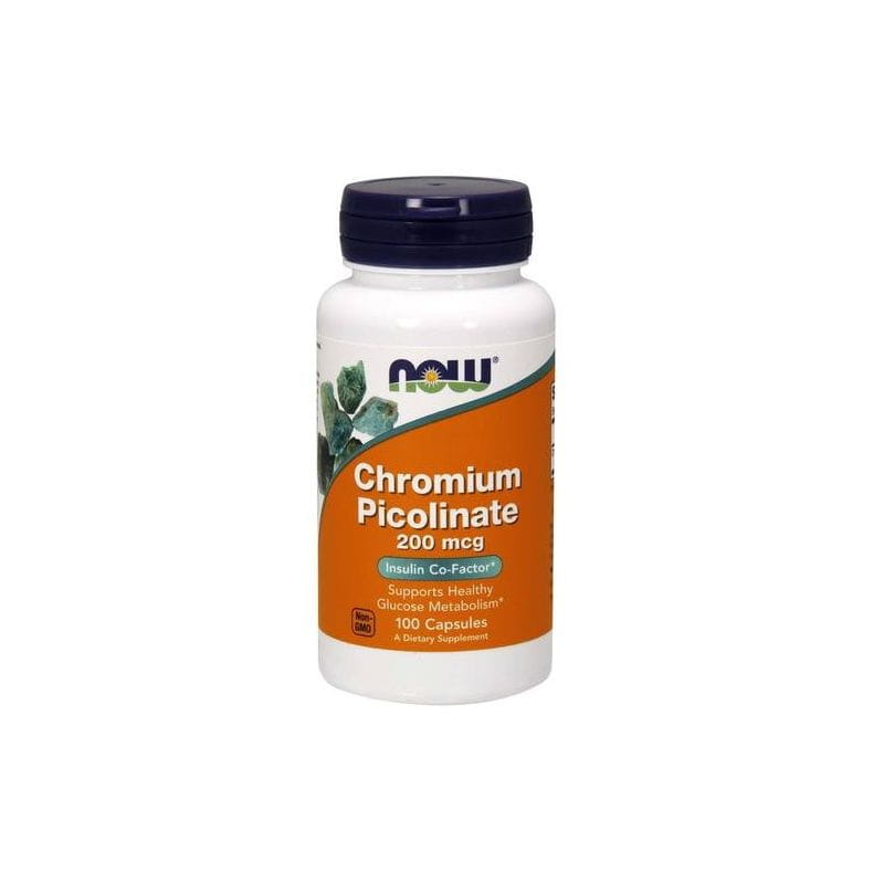 Chrompicolinat Chrompicolinat 100 Kapsler NOW FOODS