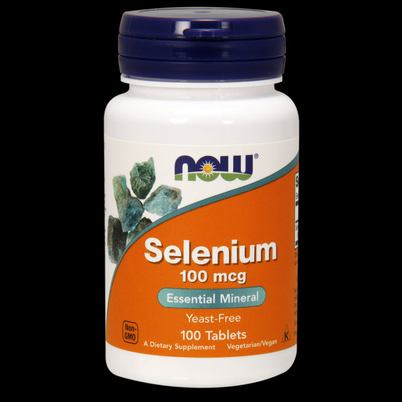 Σελήνιο Selen 100 mcg 100 δισκία NOW FOODS