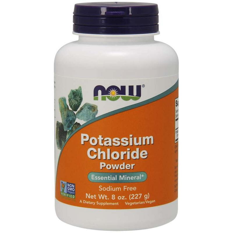 Chlorid draselný Chlorid draselný 227 g NOW FOODS