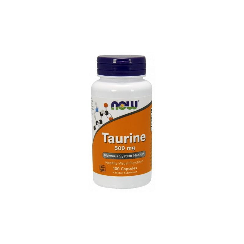 Taurin 500 MG 100 Kapseln NOW FOODS