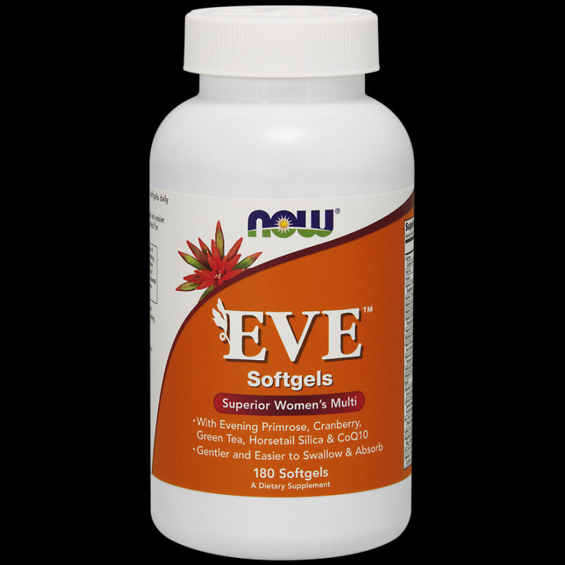Eve Superior Womens Multi-Multivitamines et minéraux pour femmes Eve 180 capsules NOW FOODS