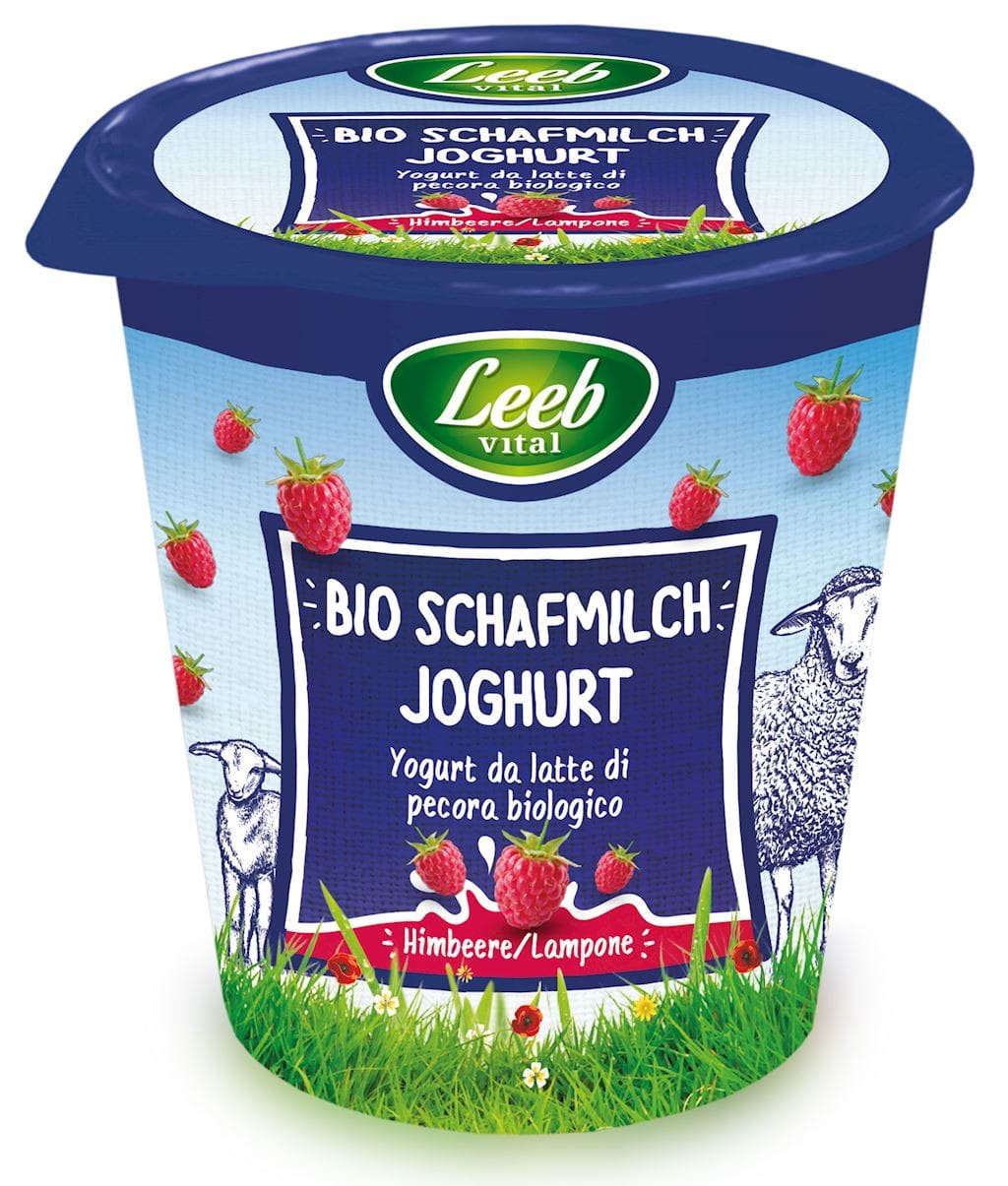 Yogurt Kambing Raspberry BIO 125 g - LEEB VITAL