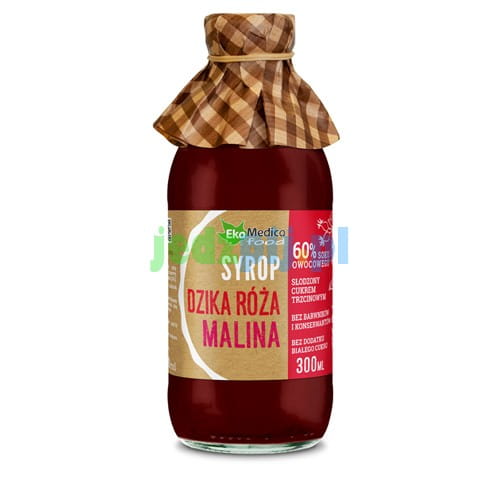 Sirop Rose Musquée Framboise 300ml EKAMEDICA