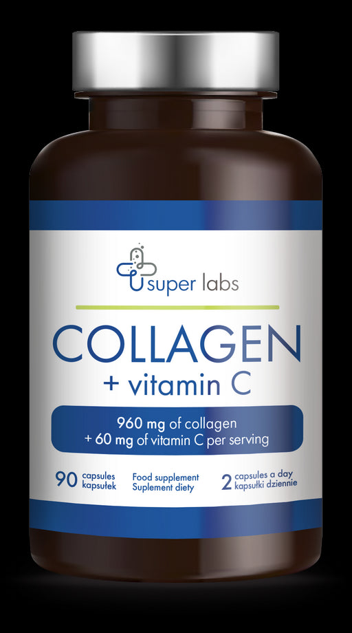 Kolagen 480 mg + Vitamin C 30 mg 90 kapslí SUPER LABS
