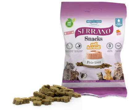 Snack für Katzen mit Leber 50g - SERRANO