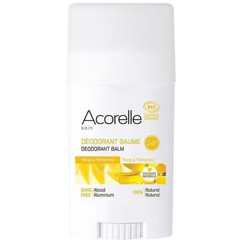 Bio-Ylang & Palmarosa Deodorant Stick - ACORELLE