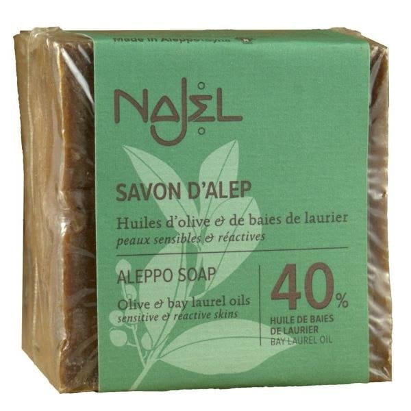 Alepposeife mit Lorbeeröl 40% 185g NAJEL