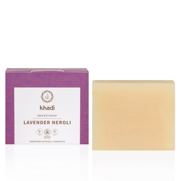 Natürliche Shanti-Seife Lavendel und Neroli KHADI