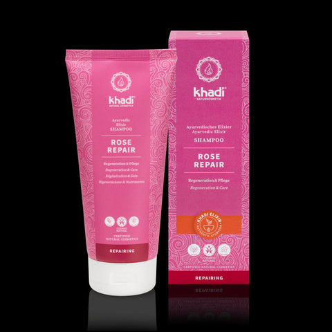 Intensiv pflegendes Haarshampoo Rose KHADI