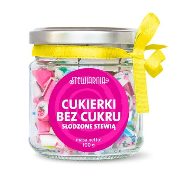 Gula-gula dalam balang tanpa gula 100g