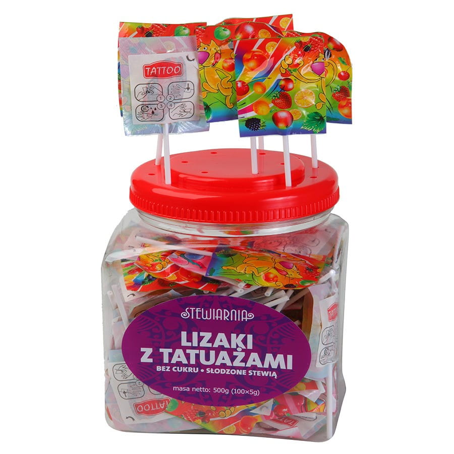 Sukkerfrie tatoveringssuger 500g