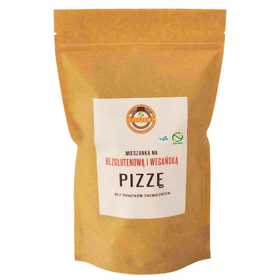 Směs na bezlepkovou a veganskou pizzu 500g POLFEM