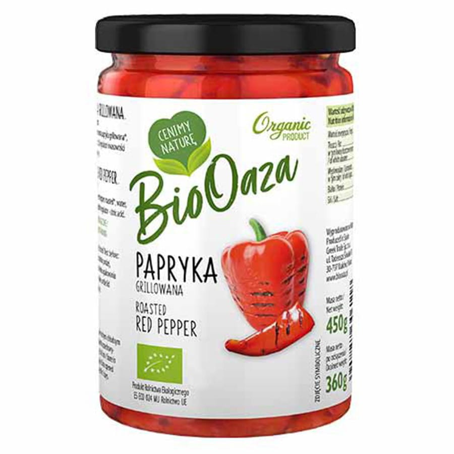 Ψητή Πιπεριά BIO 360g BIOOAZA