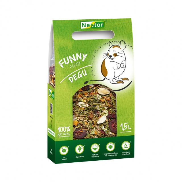 Futter für Degus Funny 1500ml [1500-GKS] - NESTOR