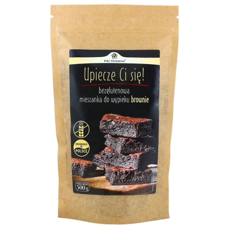 Bezlepková směs na pečení brownies 500 g PĚT ZMĚN