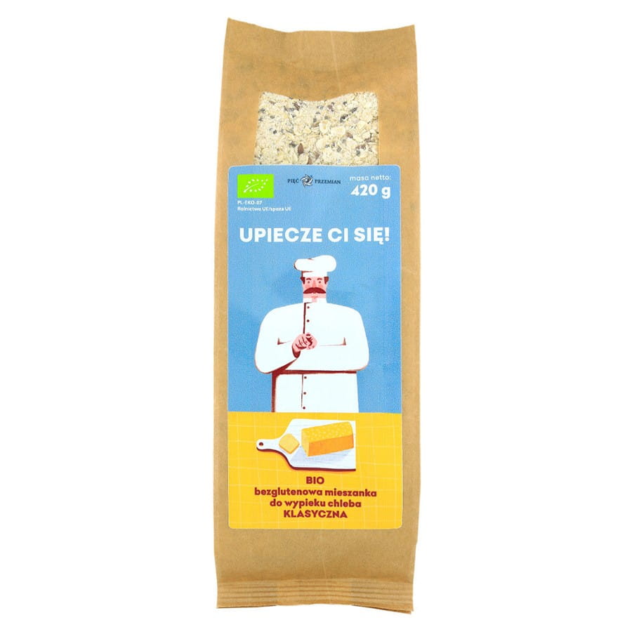 Mélange sans gluten pour la pâtisserie Classic BIO 420g CINQ CHANGEMENTS